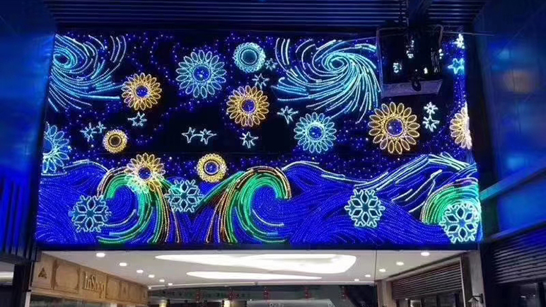 霓虹灯画